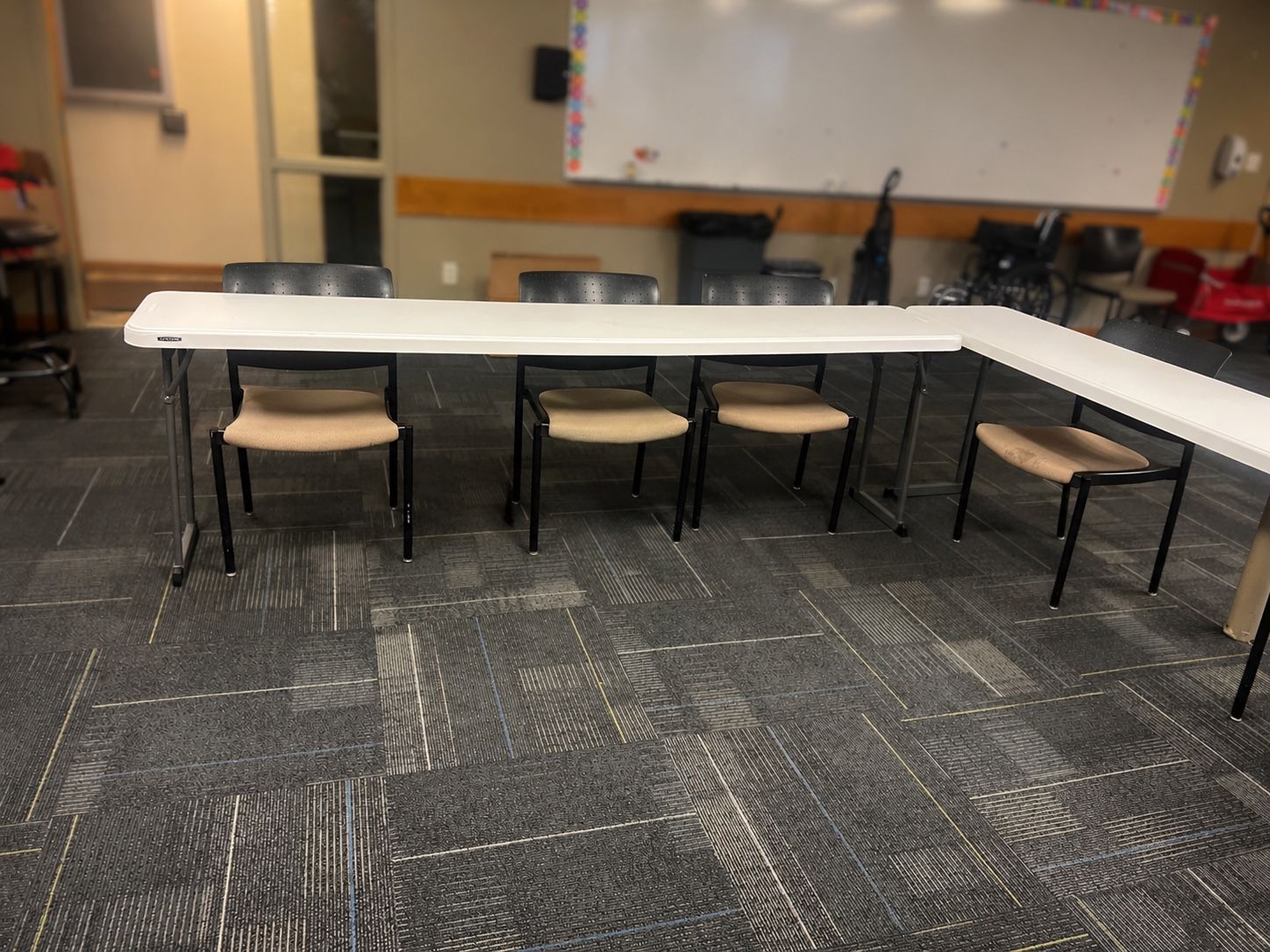 Heavy-Duty Lifetime Seminar Folding Table