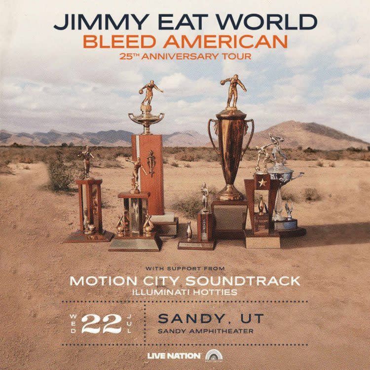 Jimmy Eat World - Sandy Amphitheater (Sec 8)