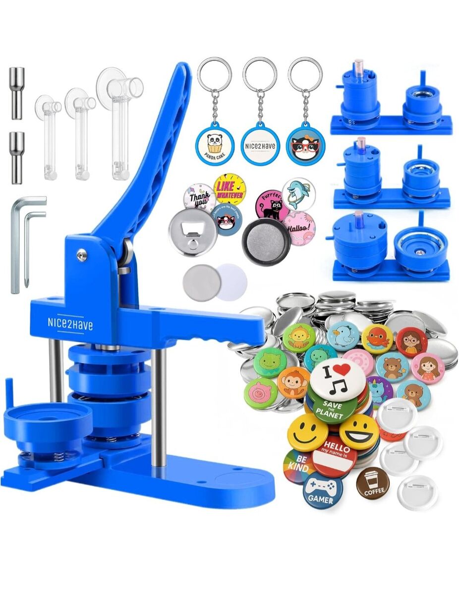 Button Maker Machine