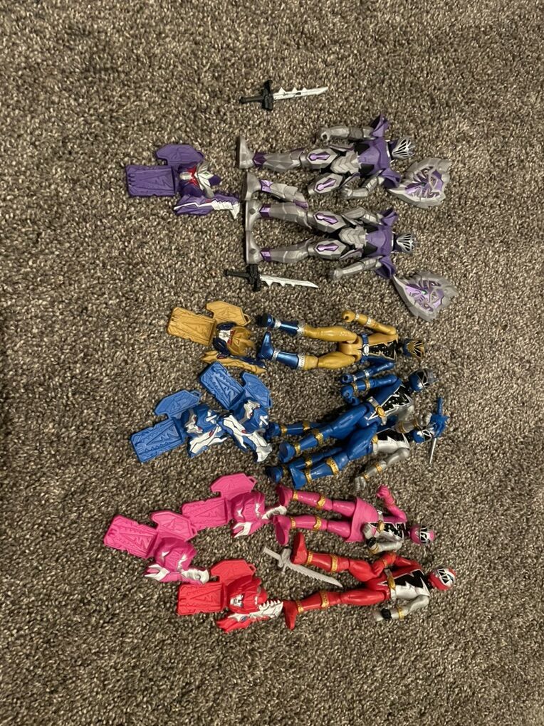 Power Ranger Dino Fury Action Figures