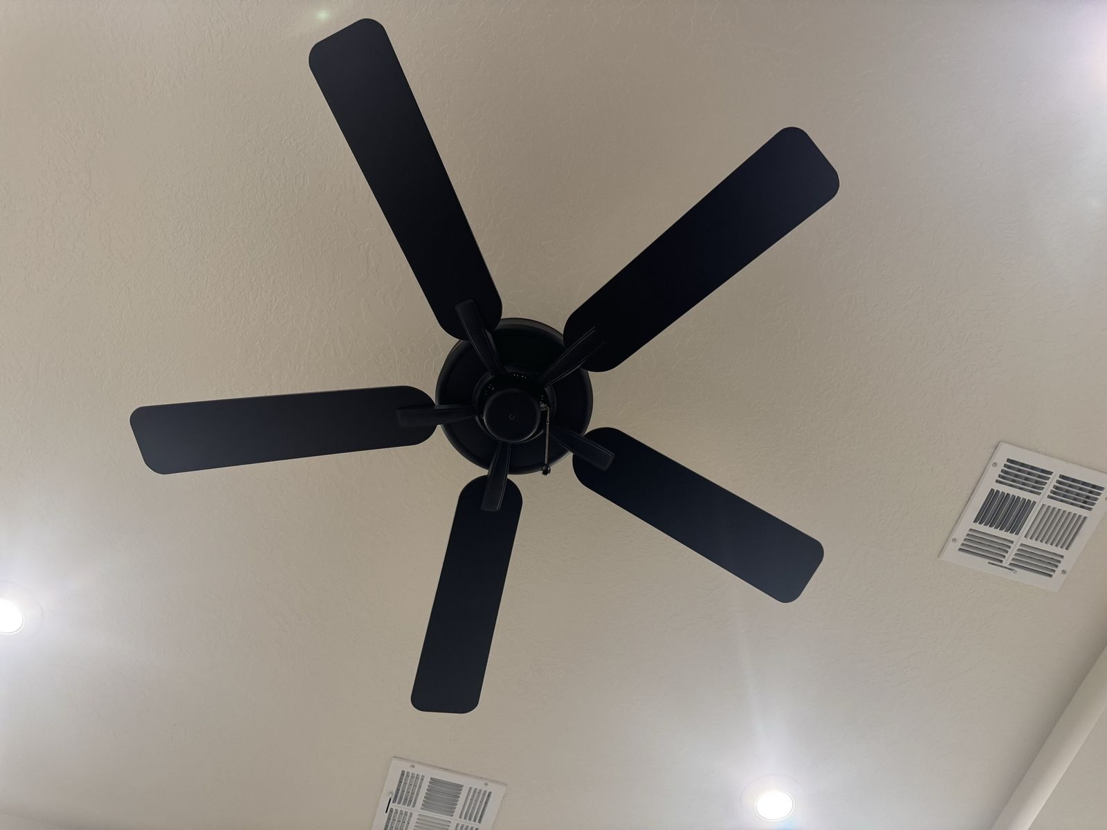 Indoor ceiling fan