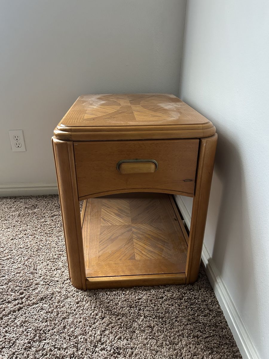 Bedside Table with Drawer