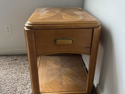 Bedside Table with Drawer
