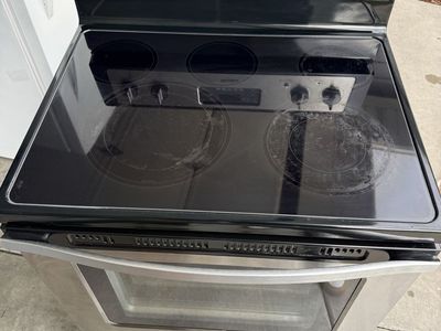 Whirlpool Stainless Steel Electric Range Stove working great $120