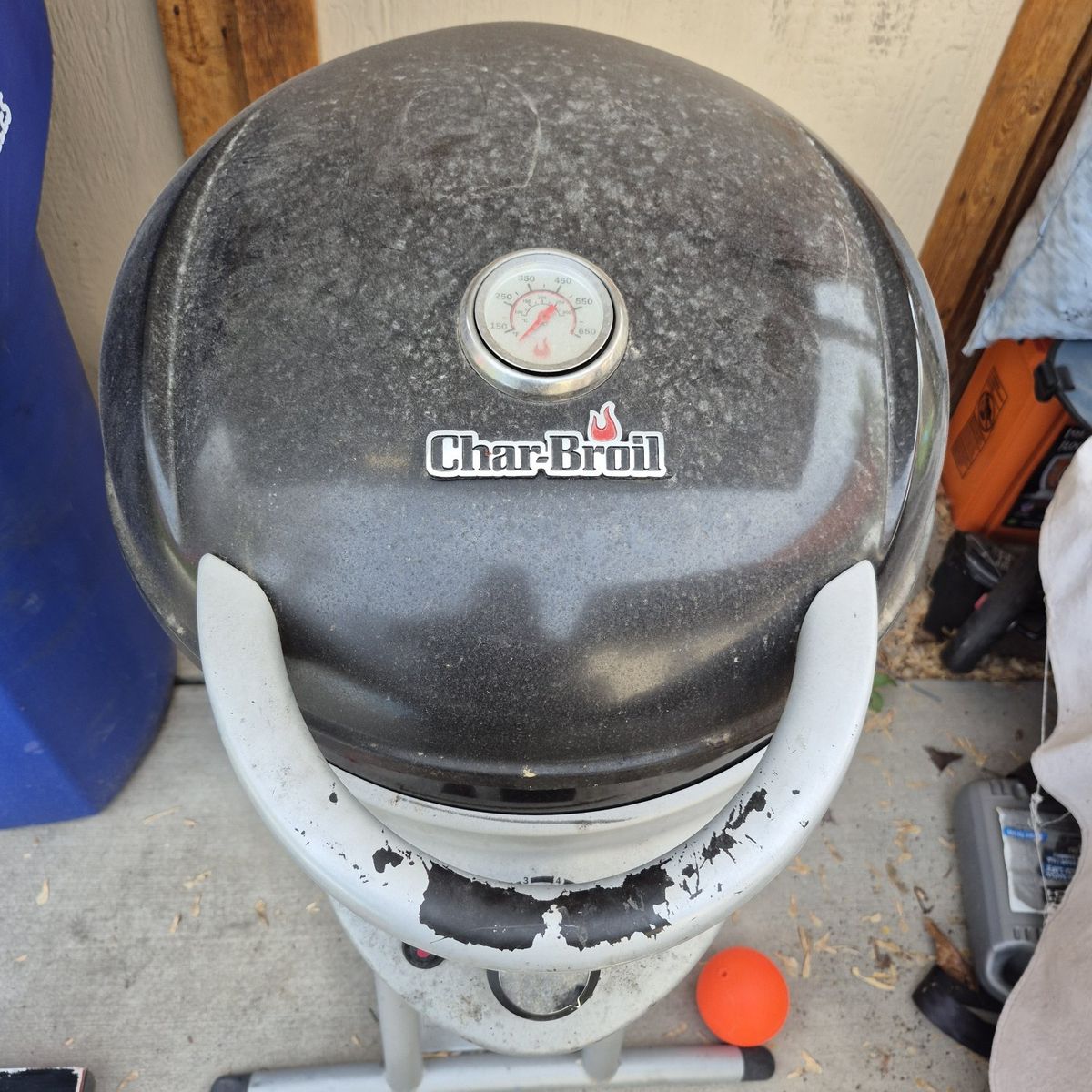 char-broil patio bistro propane grill one-burner