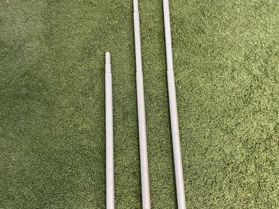 Boat tarp inside extension poles 26” to 46”