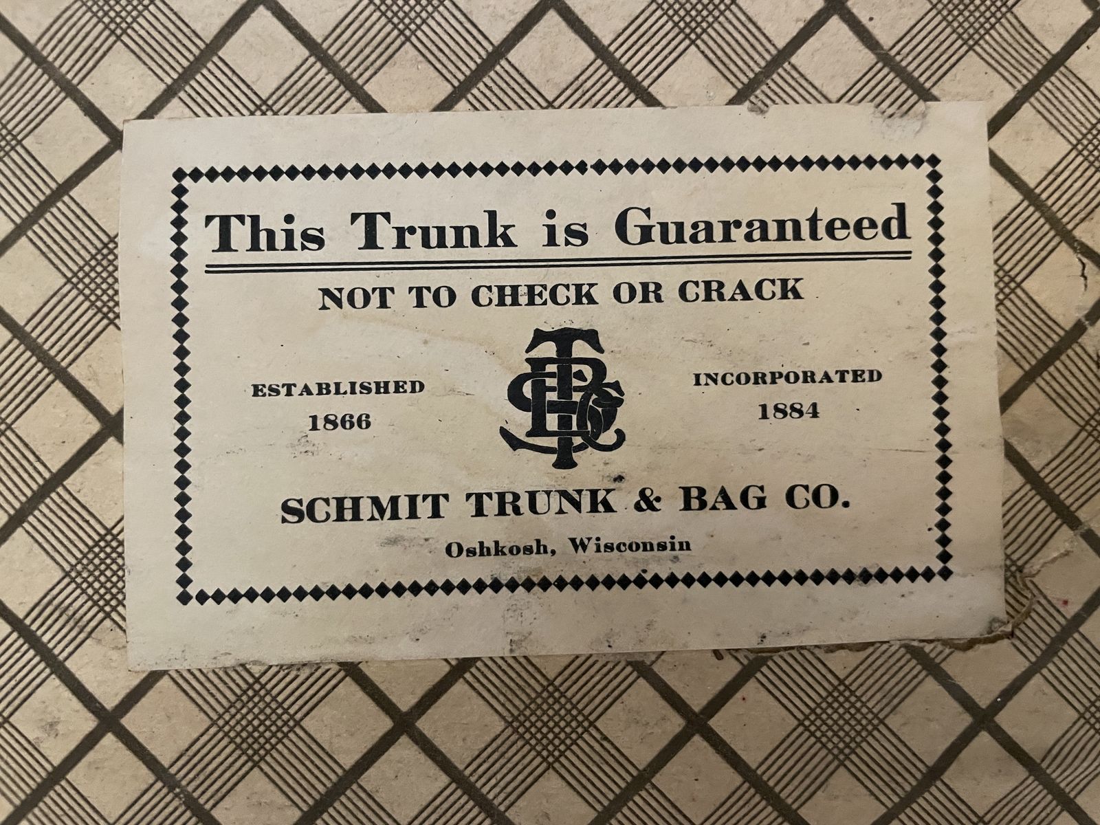 Steamer Trunk