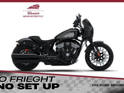 2026 Indian Motorcycle® Sport Chief Black Smoke