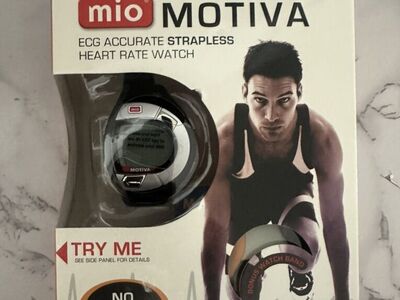 mio MOTIVA ECG ACCURATE STRAPLESS HEART RATE WATCH