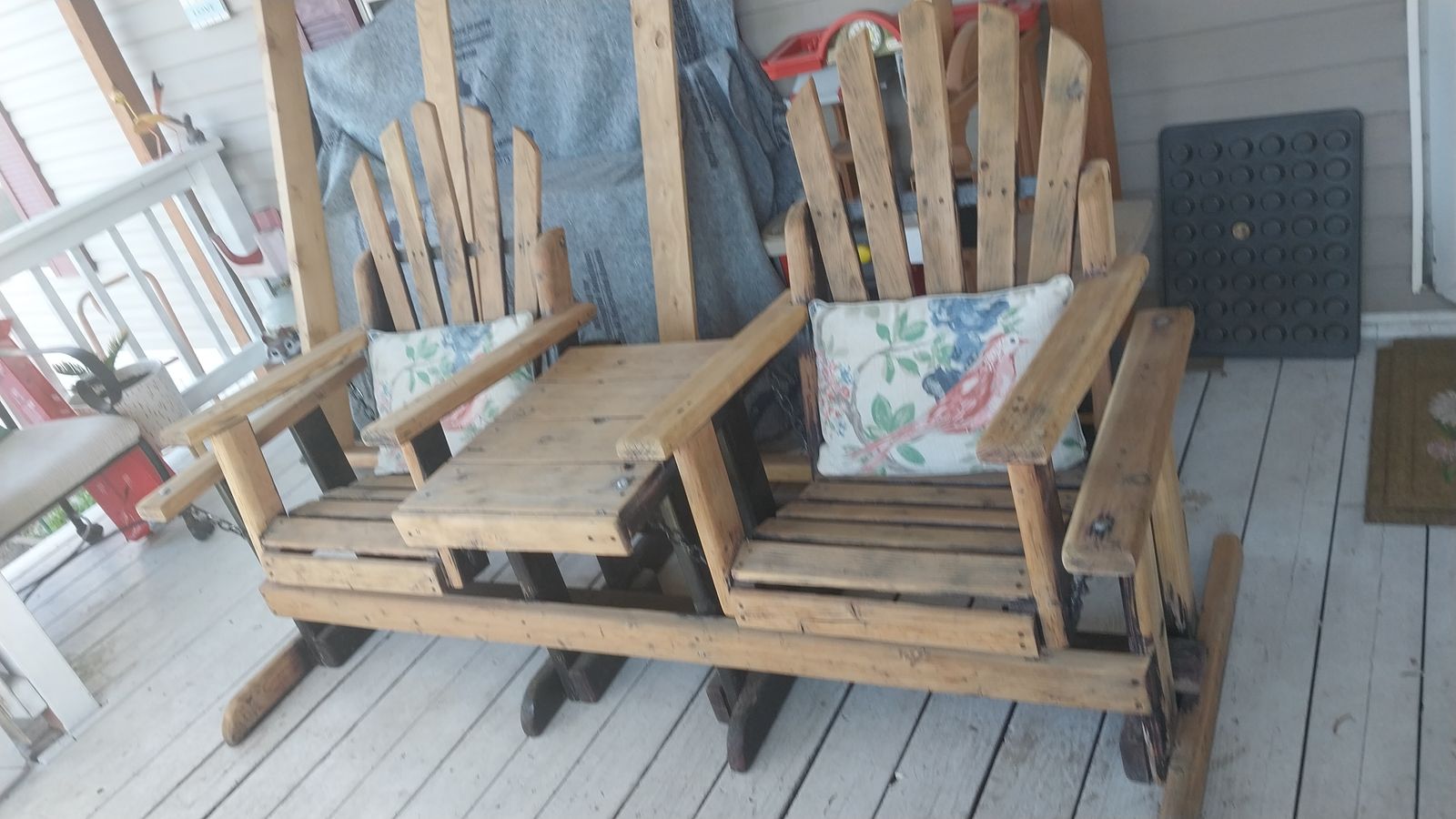 Bench seat whit table