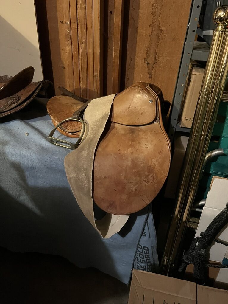Vintage English Saddle