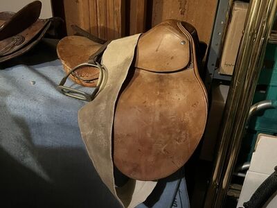 Vintage English Saddle