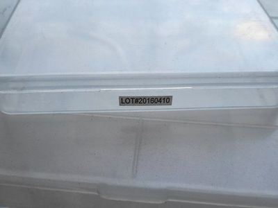 2 Clear Plastic Storage Container with Lid - Versatile Organizer Box