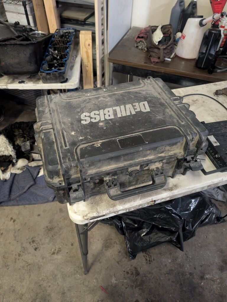 devilbus paint gun set