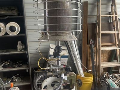 Used Propane Heater Portable Tank Top Heater