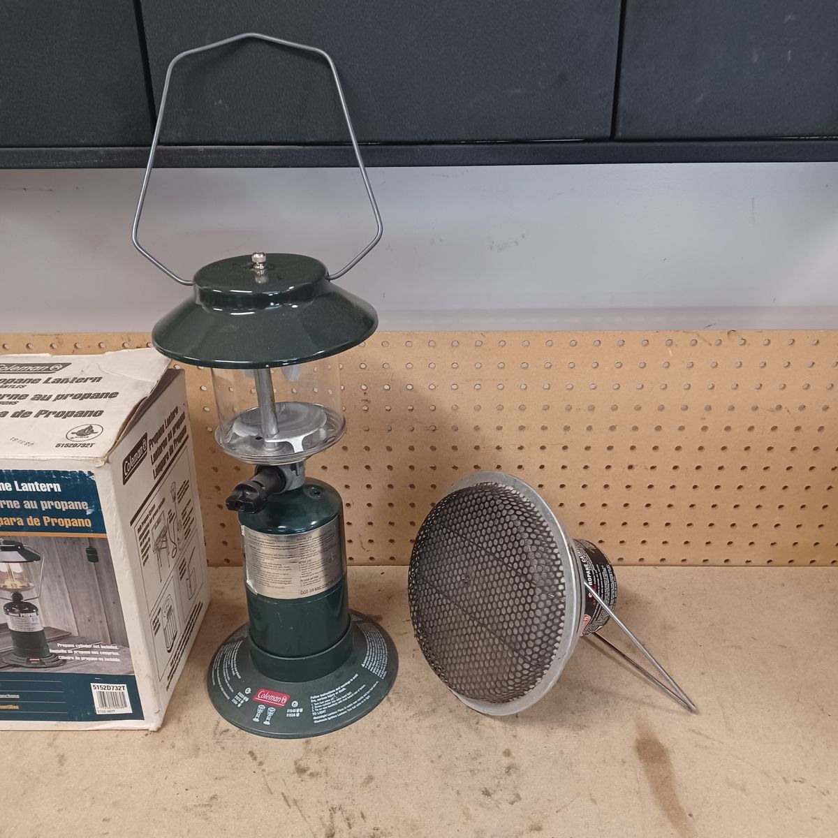 Coleman propane lantern and heater