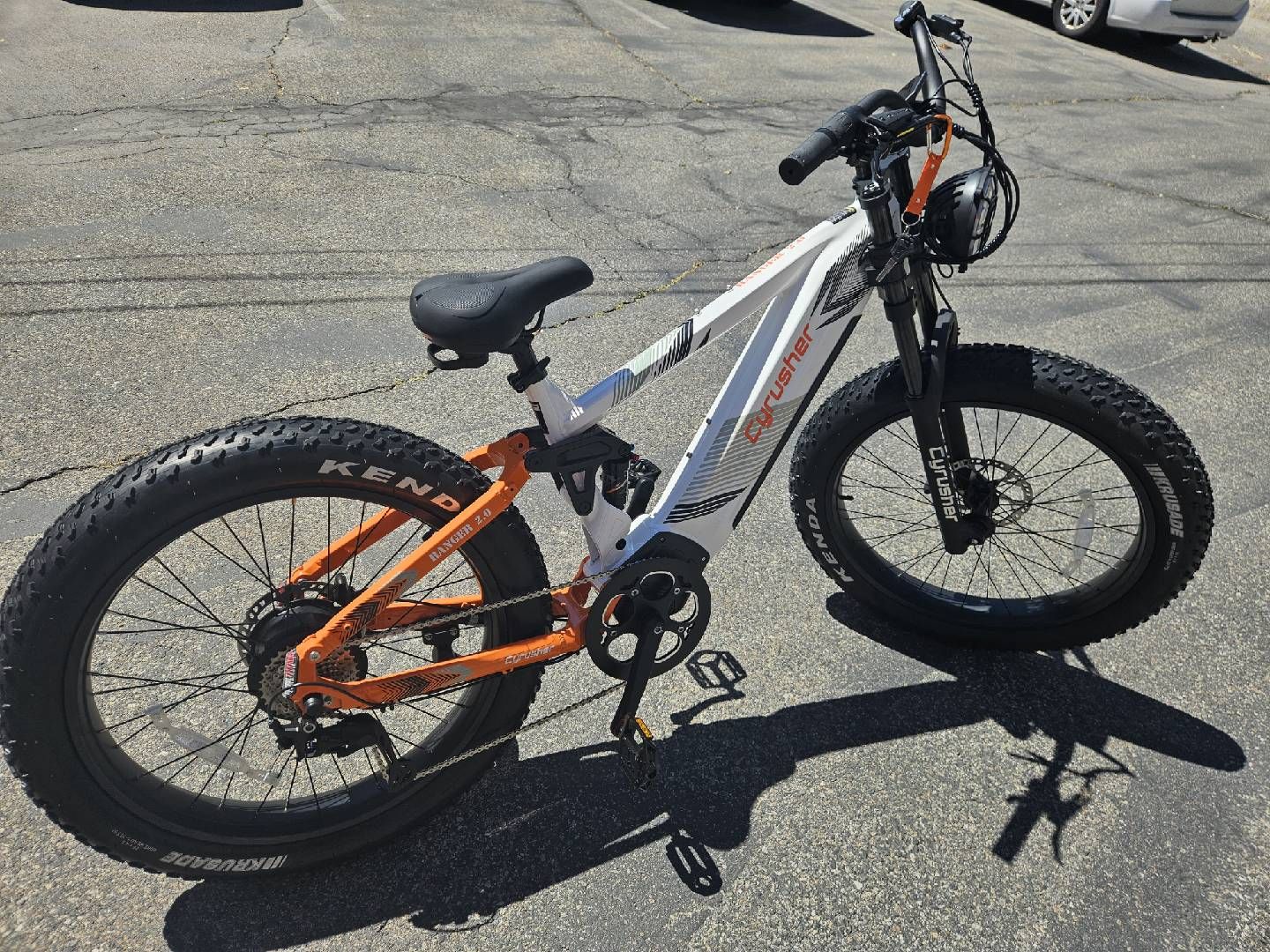 Cyrusher "Ranger 2.0" E-Bike, White