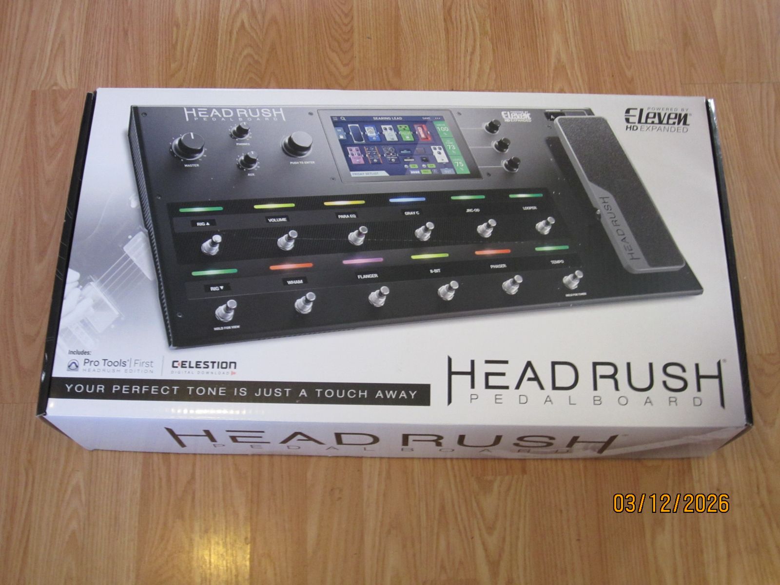 Headrush Guitar Pedalboard