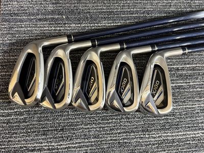 XXIO 12 Irons Set of 6-PW Right-Handed MP-1200 Regular flex 47g shafts New