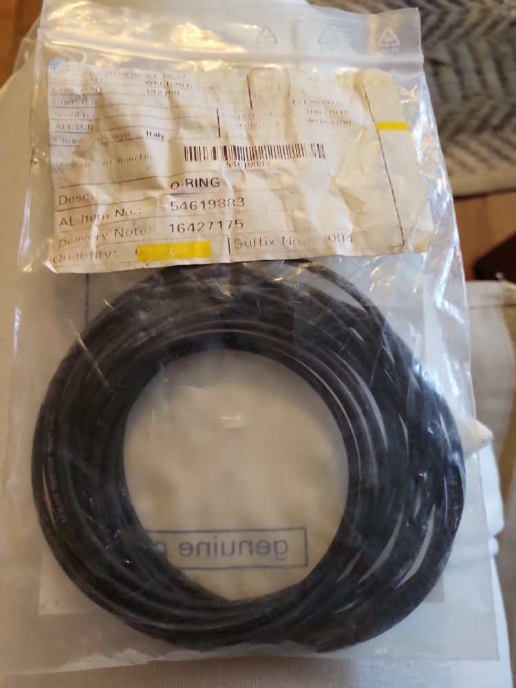Genuine Parts O-RING 54619883 - Made in Italy - Quantity of 6