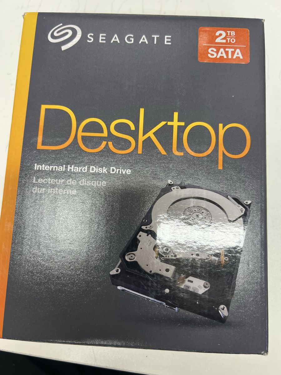 Seagate 2TB Internal Hard Drive (SATA) – Desktop