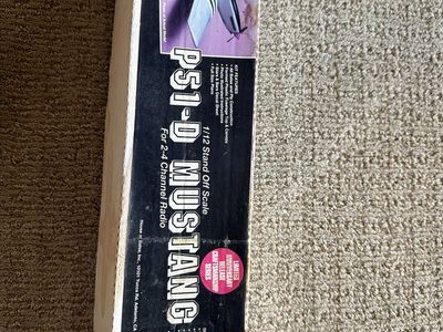 P51-D Mustang 1/12 Scale Model Plane