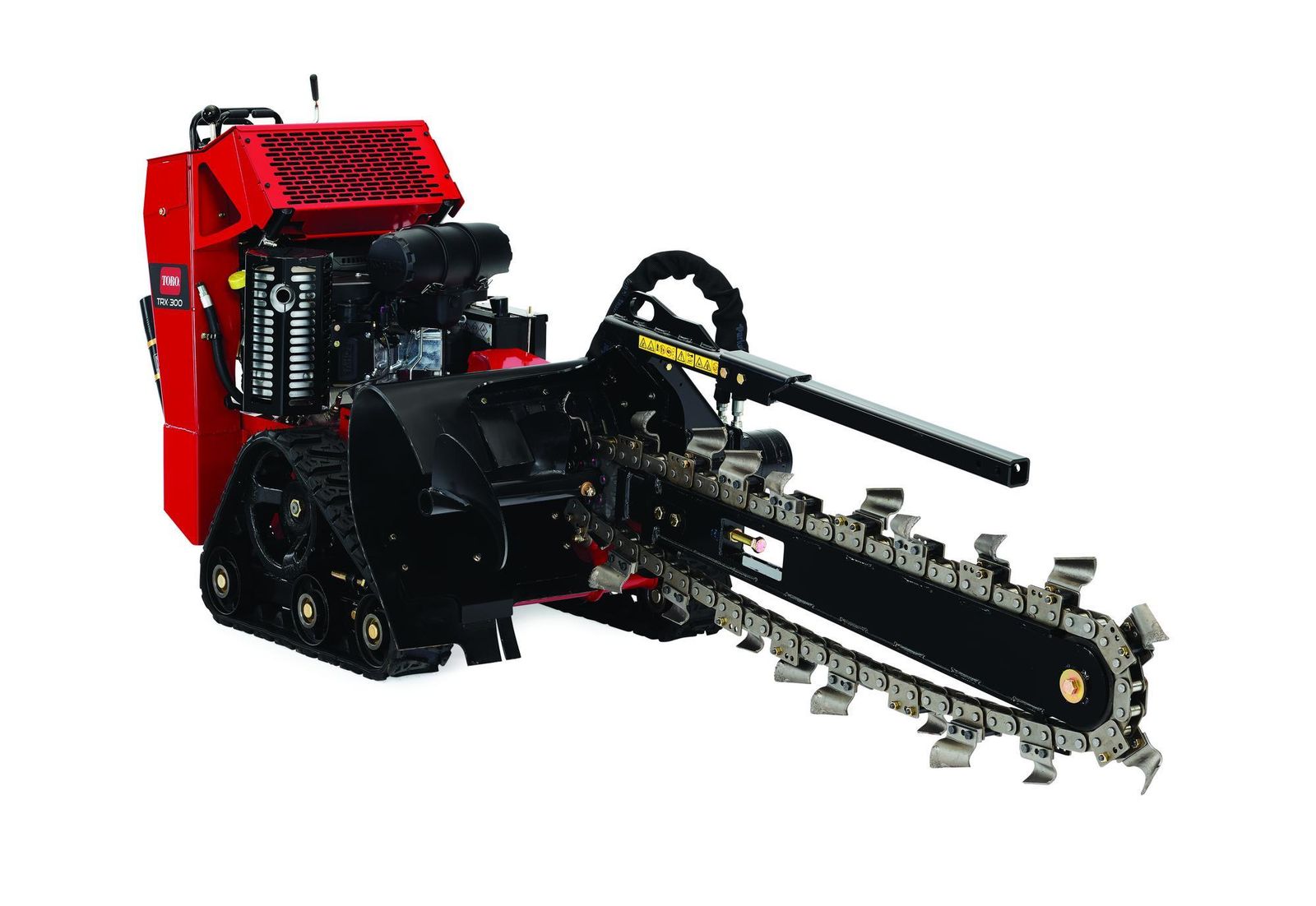Toro TRX-300 Trencher with 2ft boom & rock chain