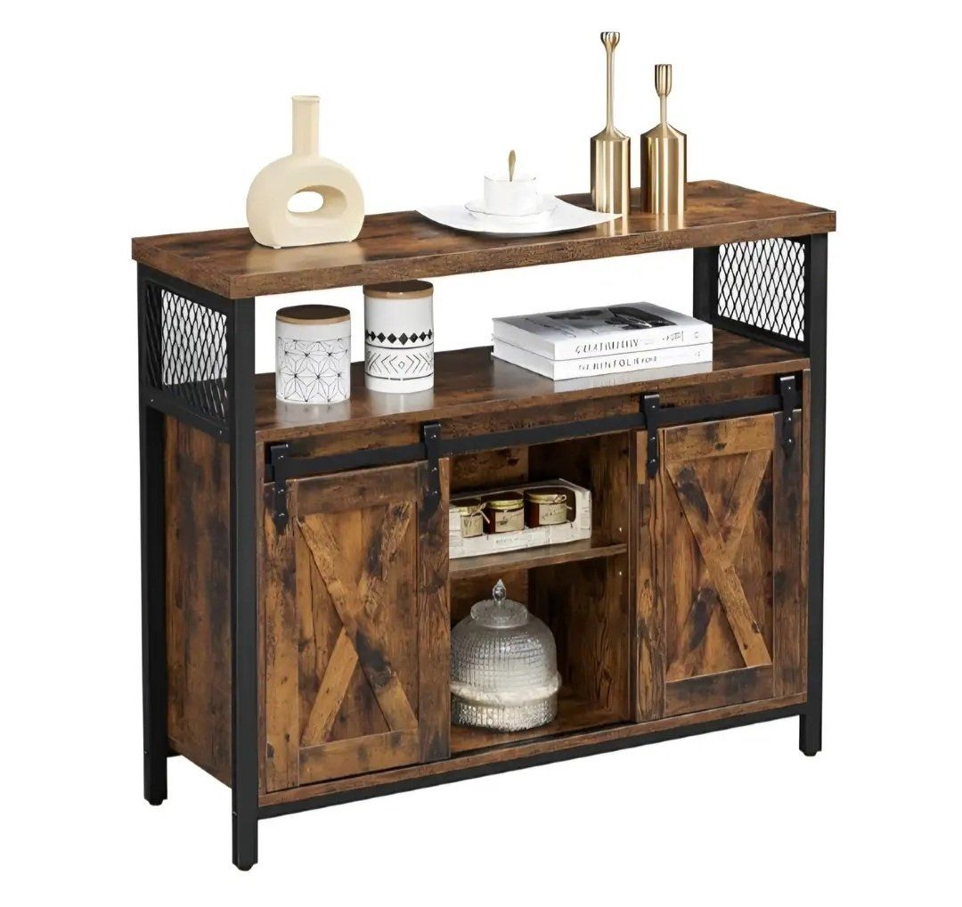 Buffet Cabinet, Coffee Bar Storage Cabinet, Sidebo