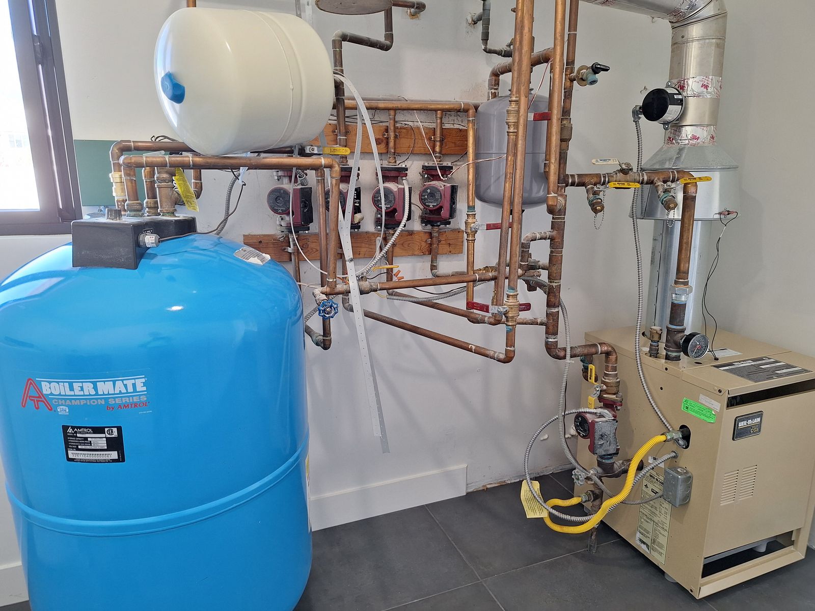 Weil-Mclain Boiler (hot water) Heating System