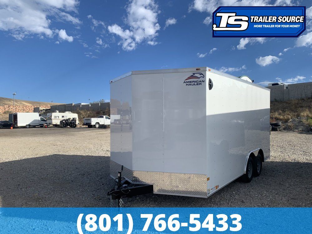 8.5x16 American Hauler Arrow Enclosed Cargo Trailer - 7'0" Interior - 7K GVWR