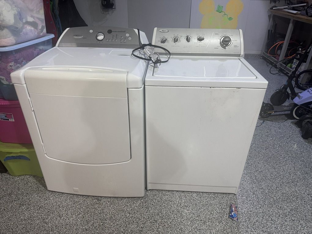 Whirlpool Washer And Dryer