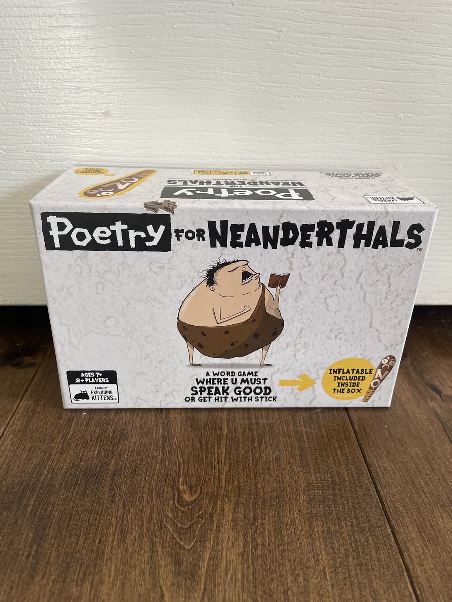 Poetry For Neanderthals Game
