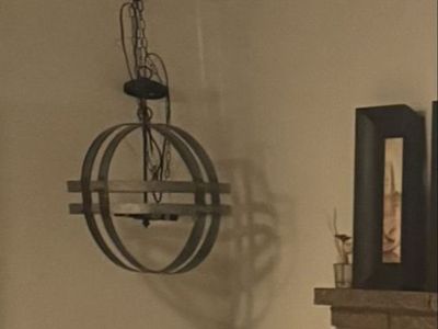 Indoor or Outdoor Industrial Chandelier