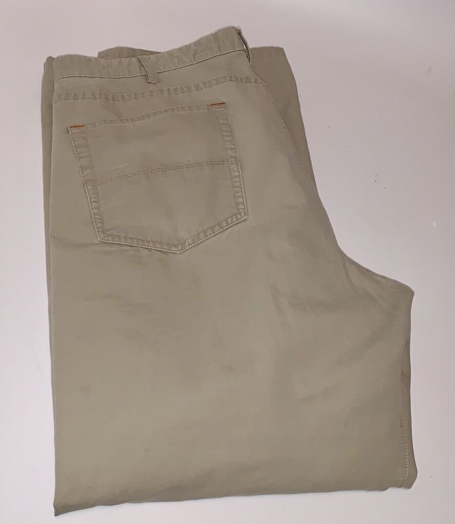 Eddie Bauer Mens Strait Leg 38x32 Cotton Chino
