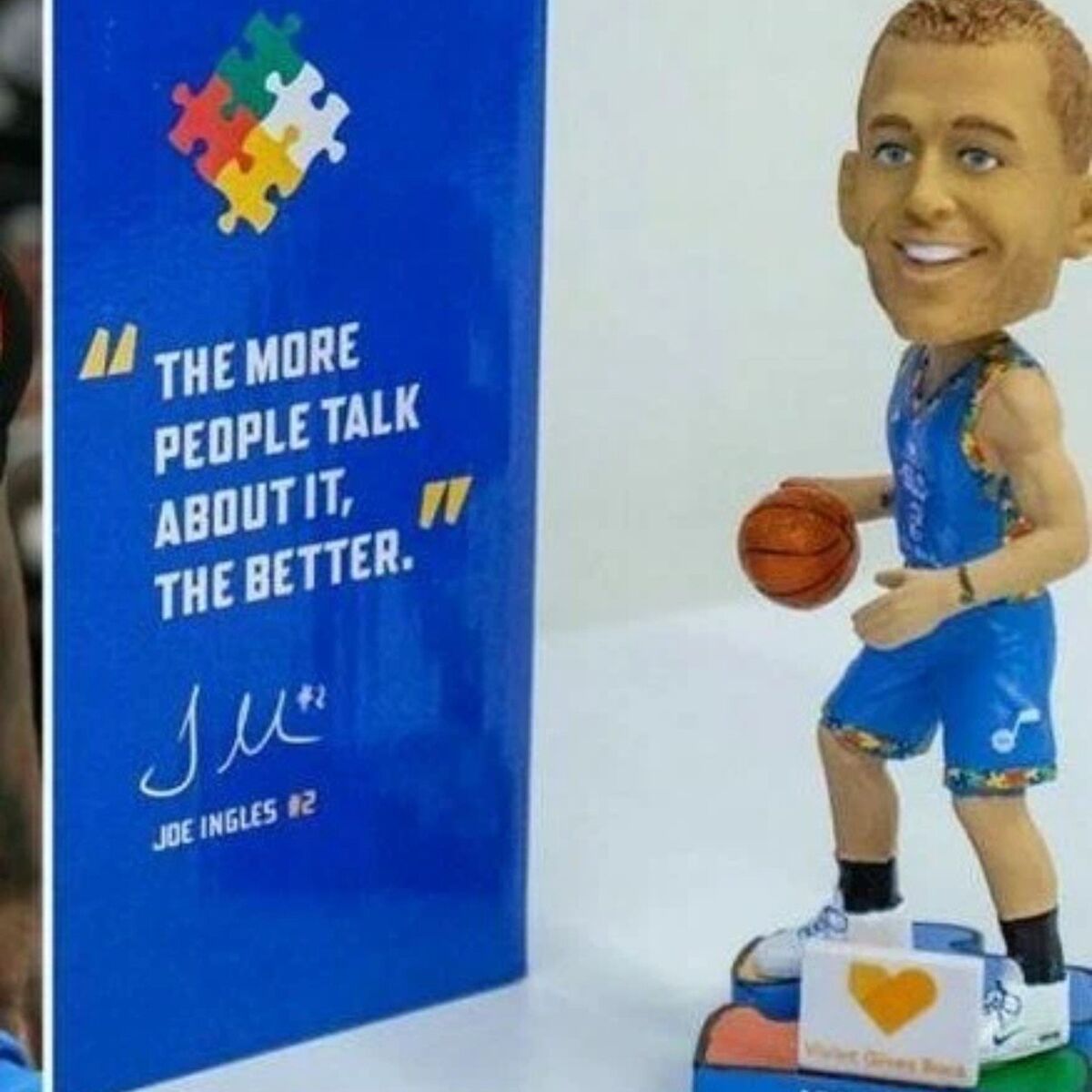 Utah Jazz Joe Ingles Bobbpehead