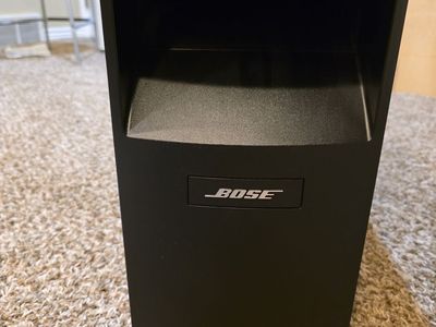 Bose Home Entertainment Speakers- Acoustimass 10 series IV