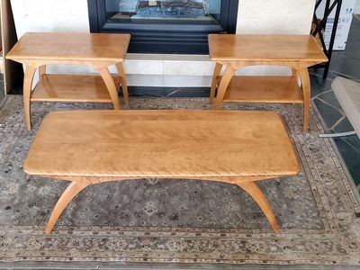 Original Mid Century Coffee and End Tables Set