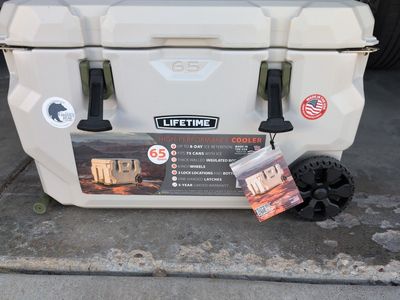 Lifetime 65 Qt Bear-resistant cooler Brand new