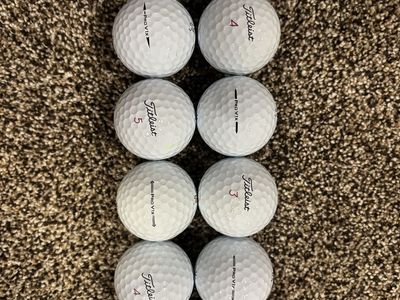 Like new PRO V1X’s, PRO VI’s, Callaway Chrome Tour