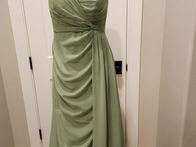 Teal One-Shoulder Dress - Corset Back - Size S NWT