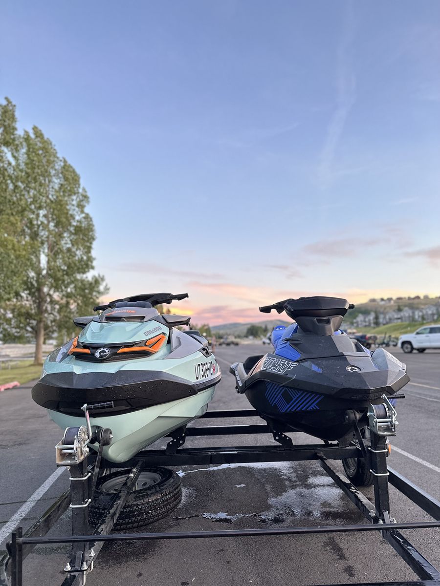 2 x 3 Person Jet Ski Powerful Sea-Doo For Rent Hyrum Bear Lake