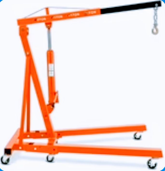 2 ton Engine hoist cherry picker hydrolic engine stand heavy duty like new