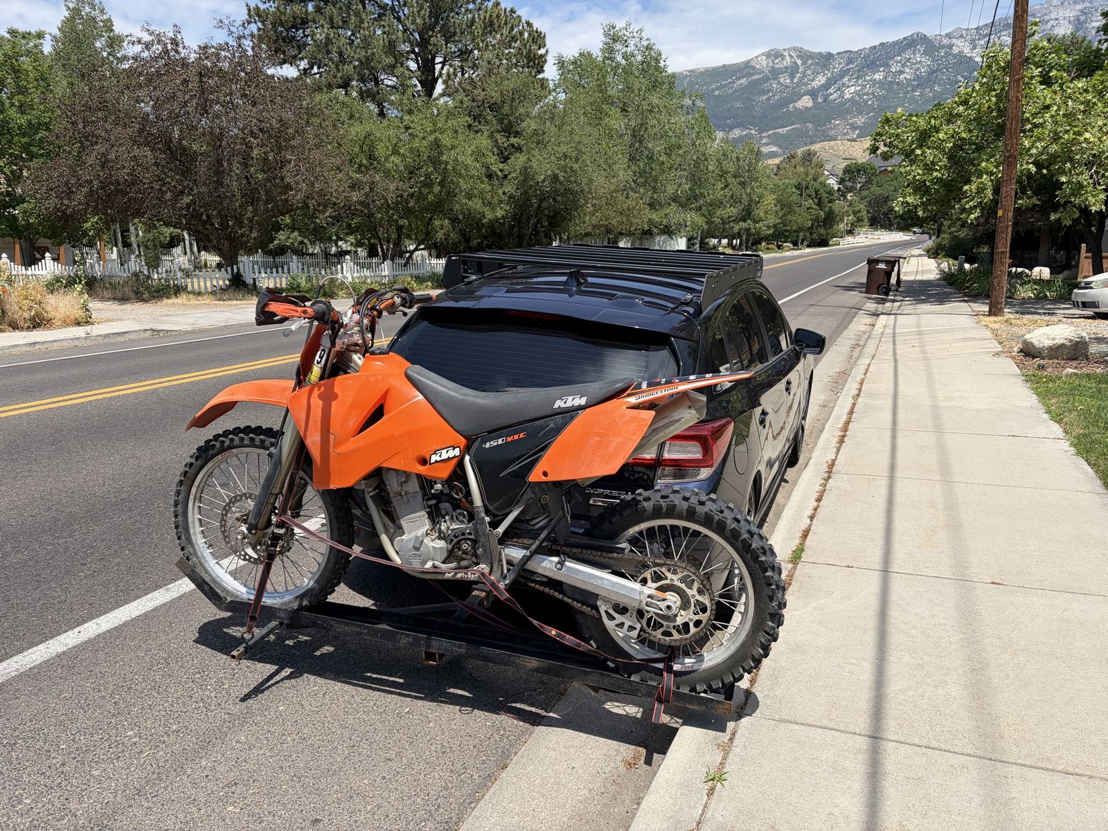 KTM 450 MXC Off-Road Dirt Bike Motorcycle
