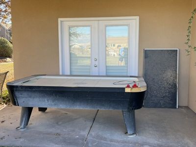 Air Hockey Table And Ping Ping Table Top