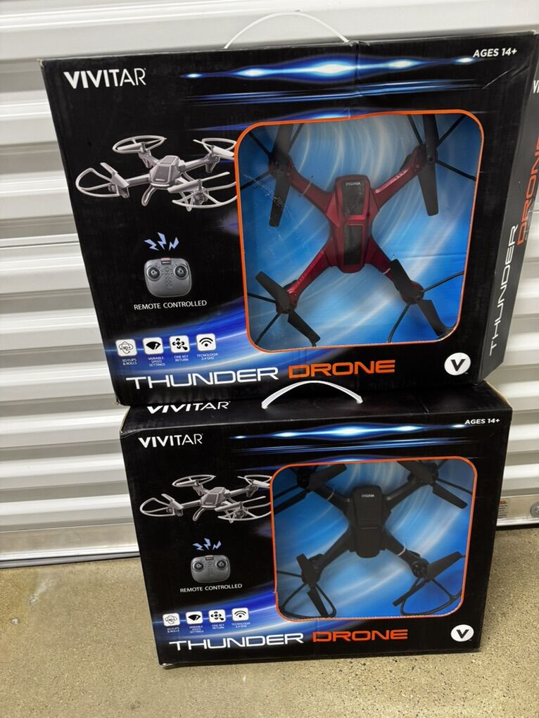Vivitar Thunder Drone Stunts Flips NEW $50 Each