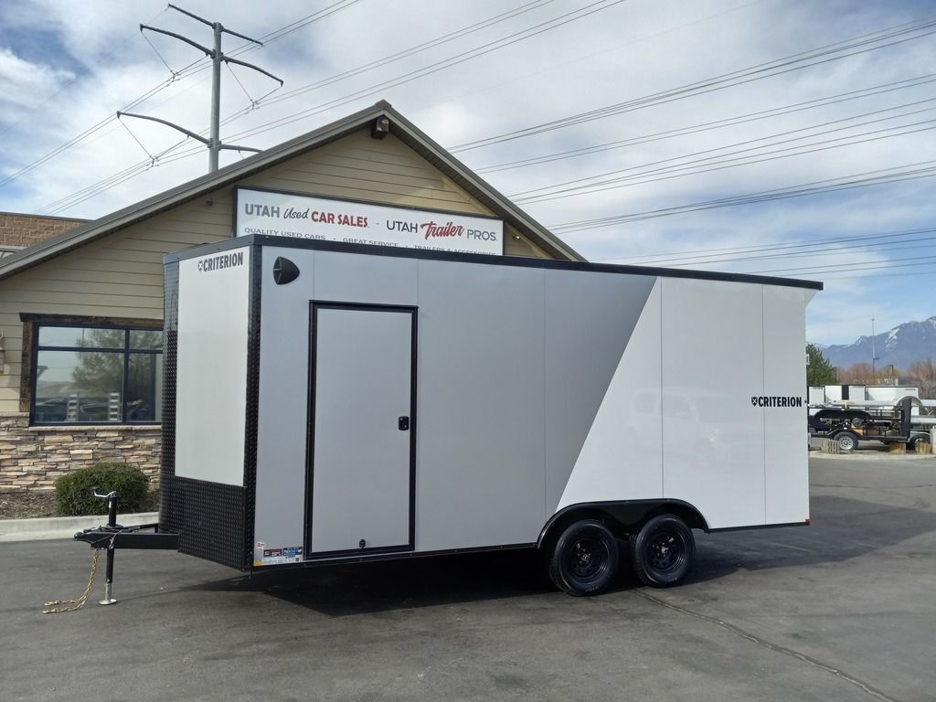 8x18 / 8.5x18 .080 Aluminum Exterior Enclosed Cargo Trailer Criterion 2026