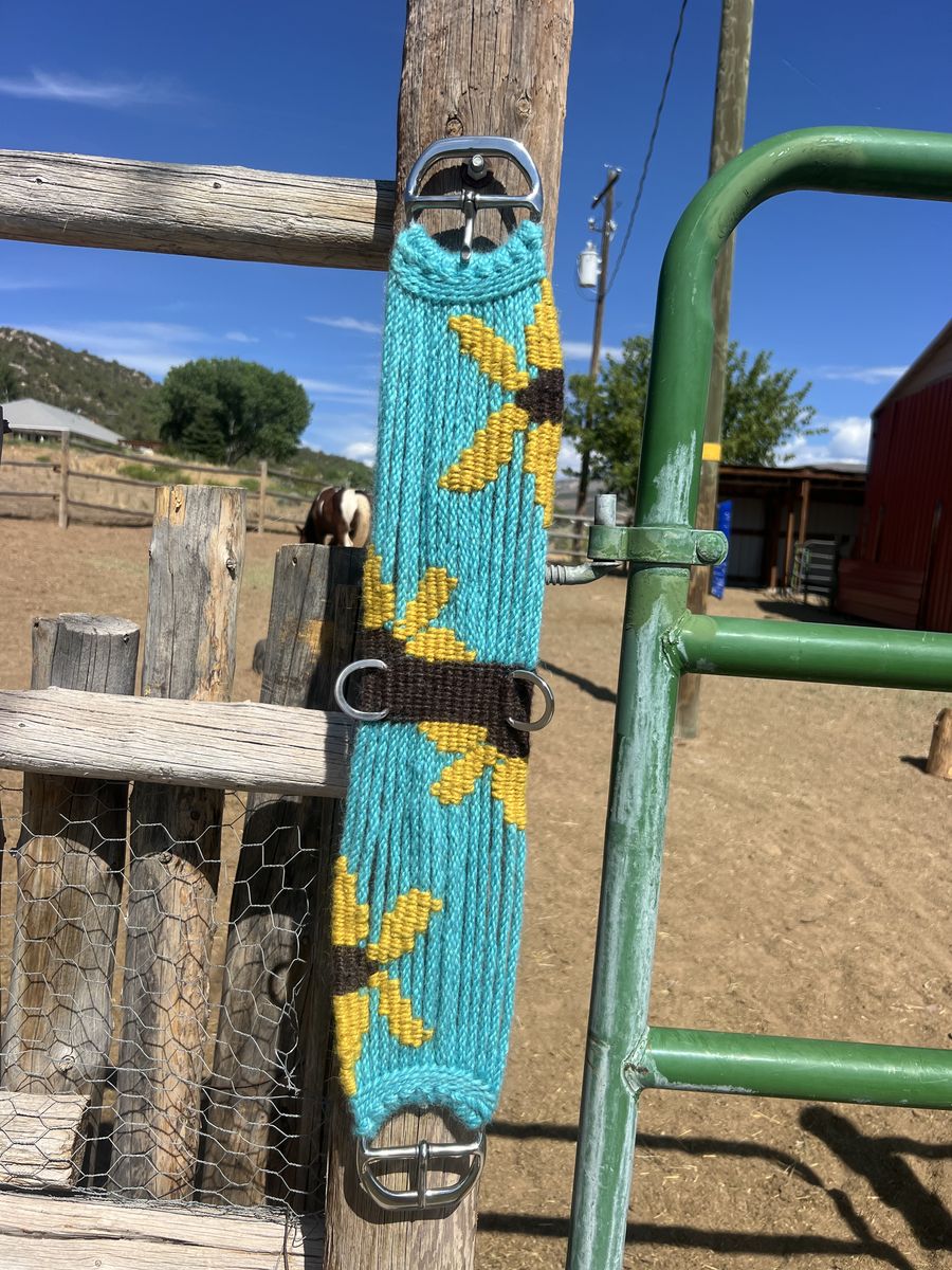 30” mohair cinch