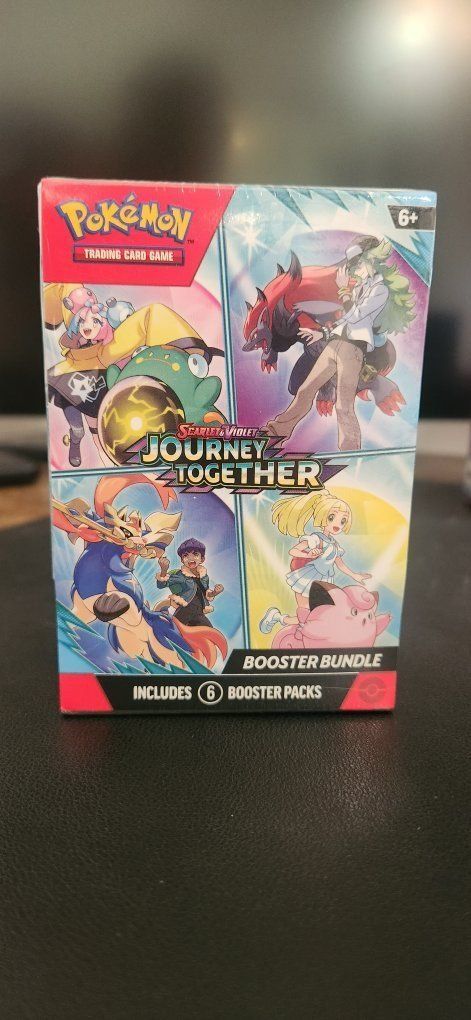 Pokemon TCG Scarlet & Violet Journey Together Booster Bundle Box 6 Booster Packs