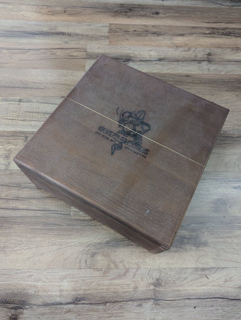 Invicta Sea Base Wooden Watch Collectors Box.