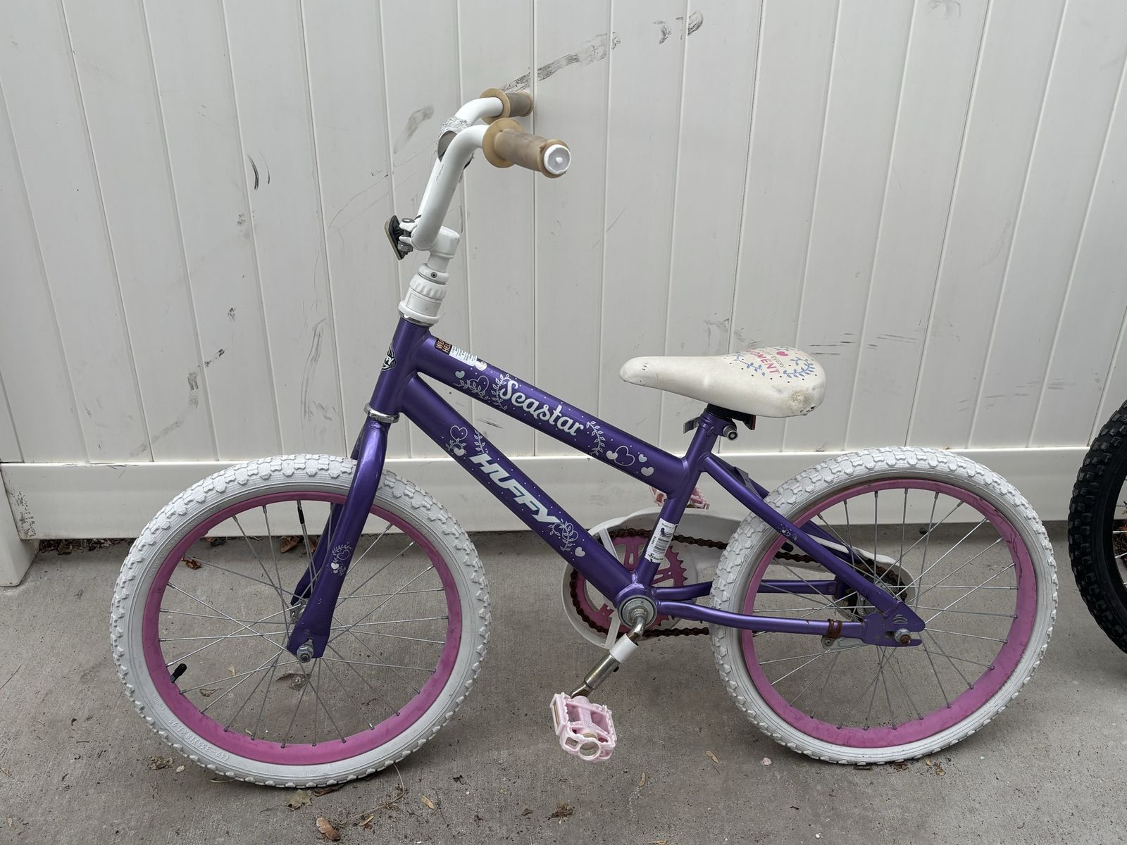Huffy Seastar 16" Kids Bike - Purple, Needs New Tubes, Good Condition